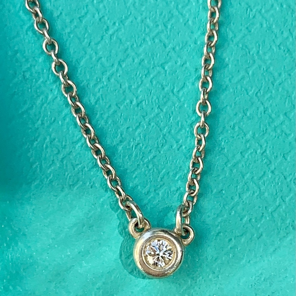 Tiffany & Co. Elsa Peretti Diamonds by Yard Necklace